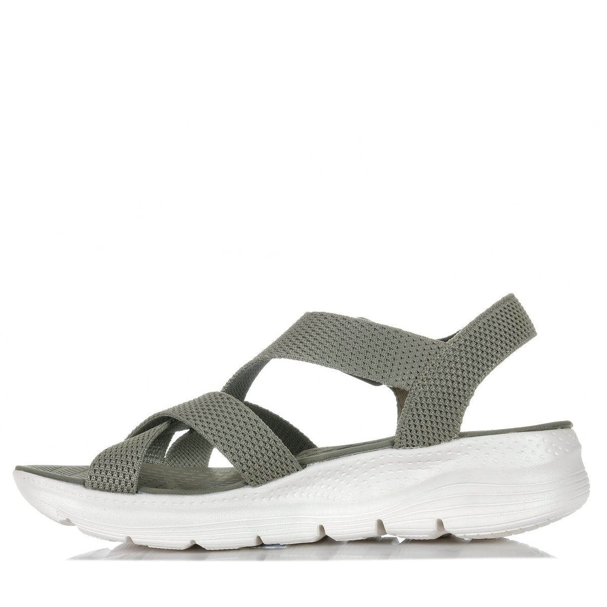 CC Resorts Leonar light khaki sandals with open toes and ankle straps, stylish and comfortable for casual wear.