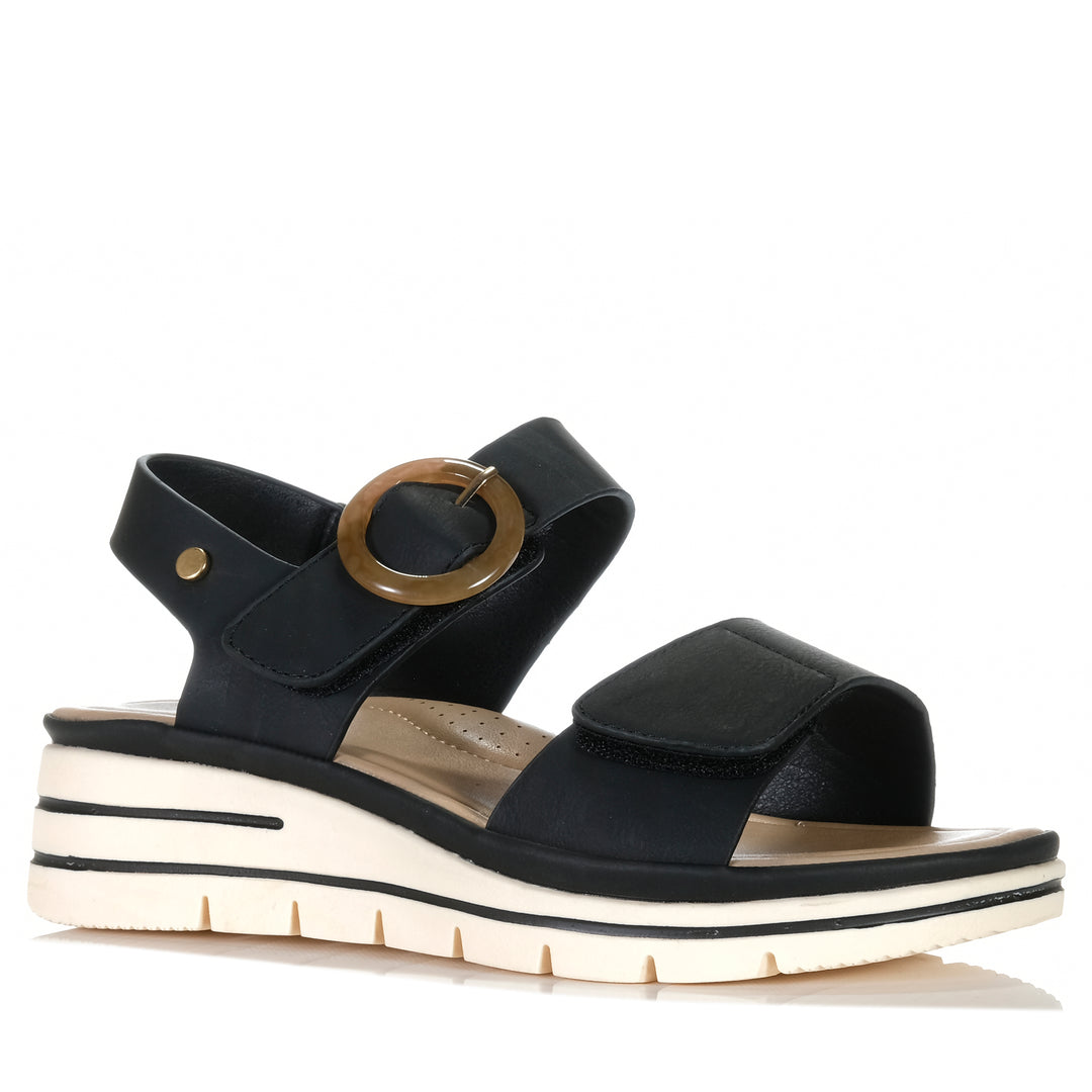 CC RESORTS YARRA BLACK Women Sandals - Zeke Collection NZ