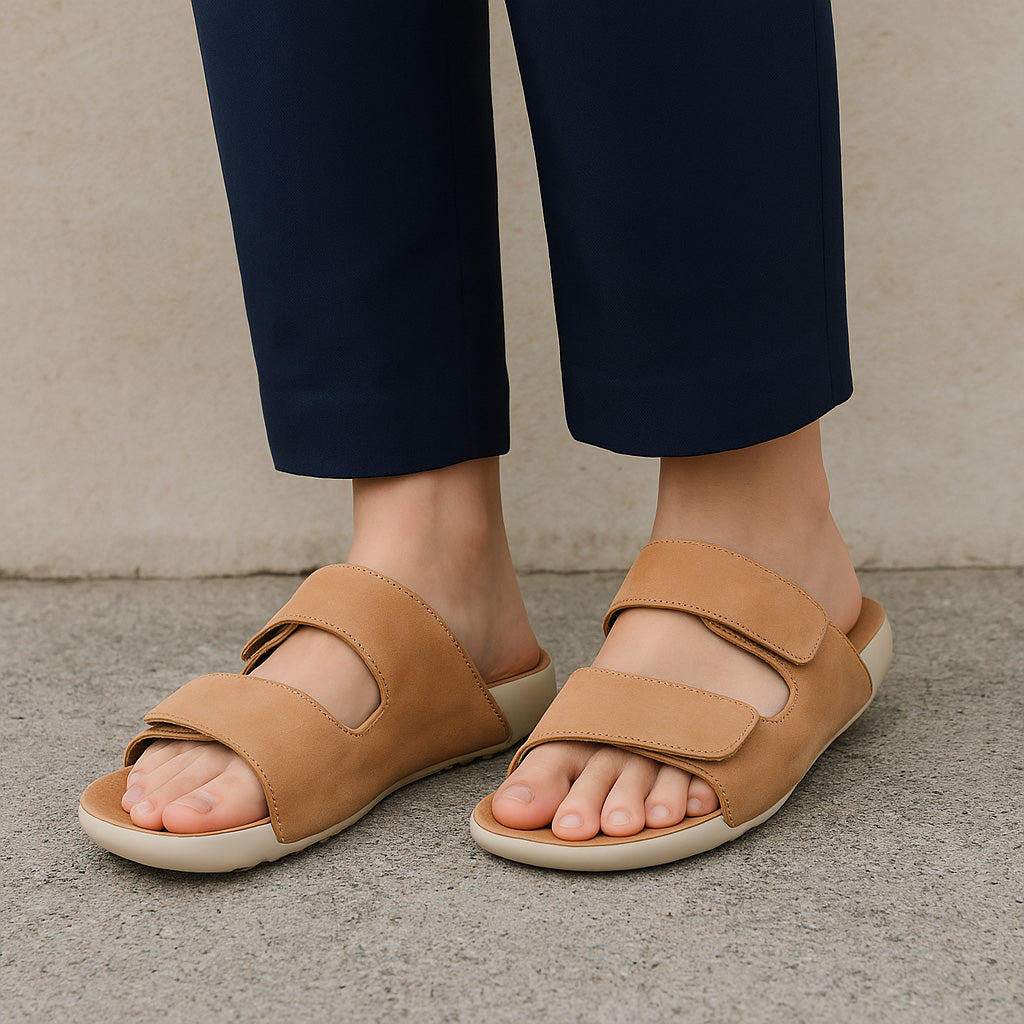CC RESORTS EVOLA TAN Women Flats - Zeke Collection NZ
