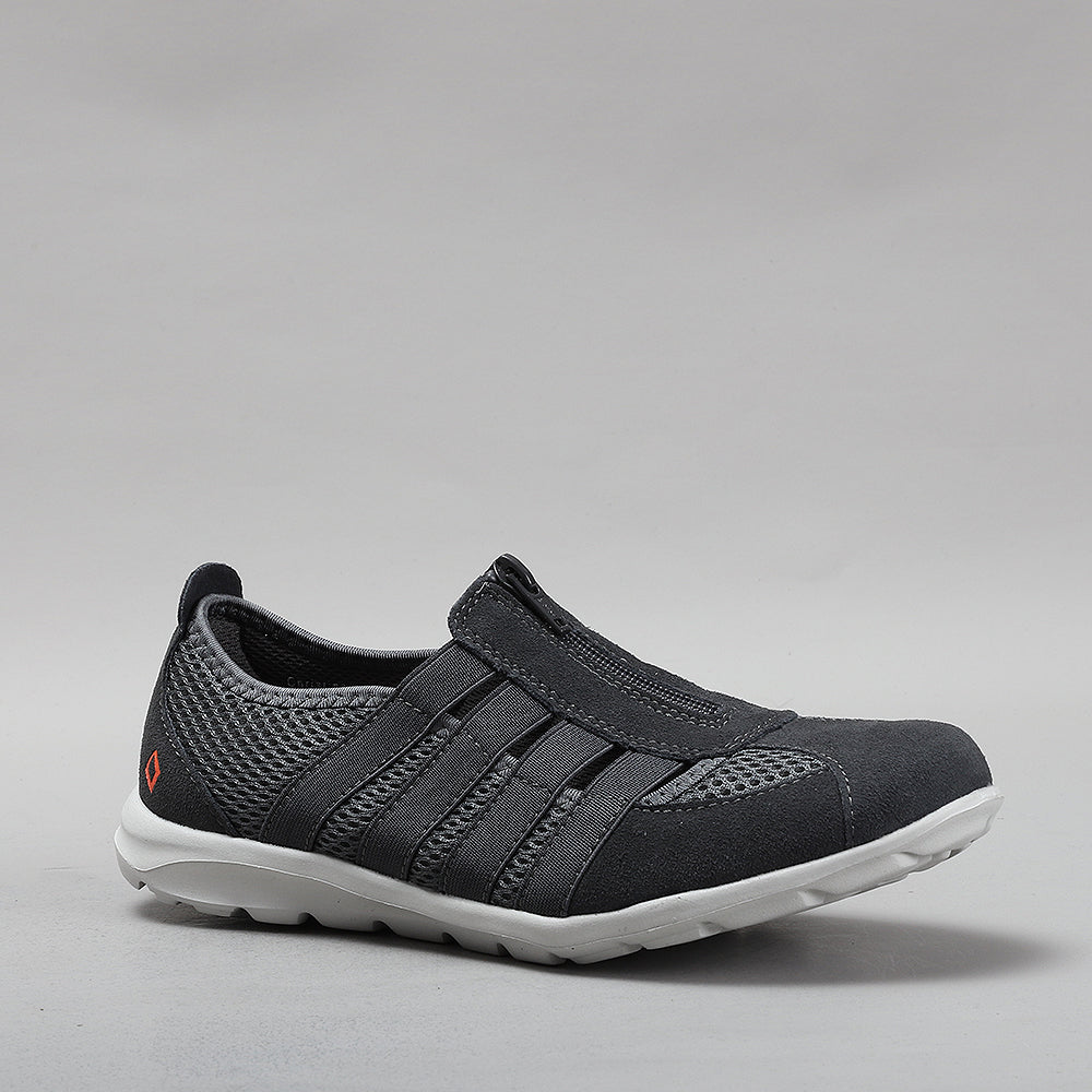 CC Resorts Christine charcoal casuals shoe with a stylish design, featuring a sleek silhouette and comfortable fit.