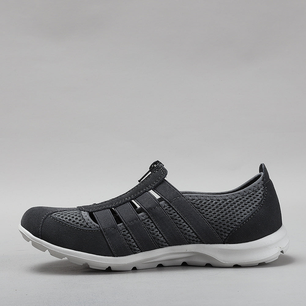 CC Resorts Christine Charcoal casual shoes with a sleek, modern design in charcoal gray color.