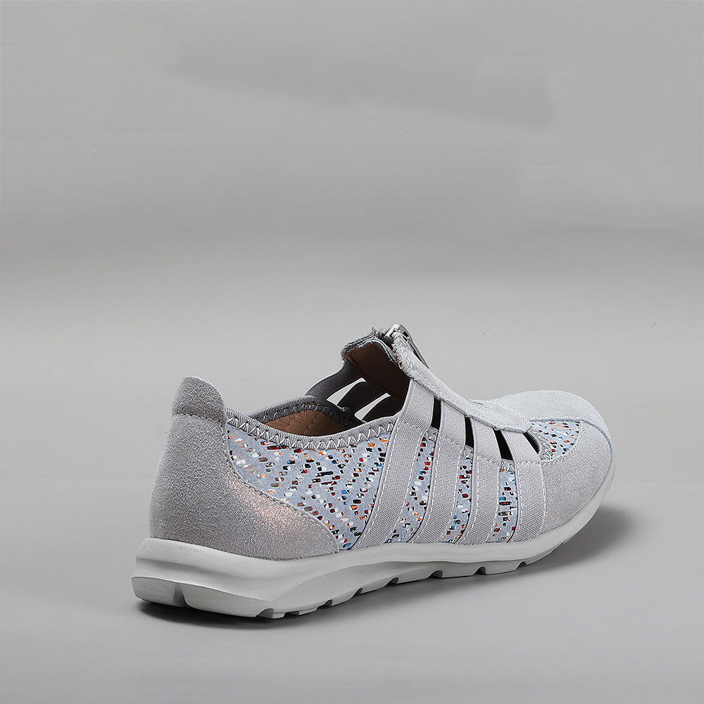 CC Resorts Christine Grey Multi casual shoes with a multi-colored design and comfortable footwear style.