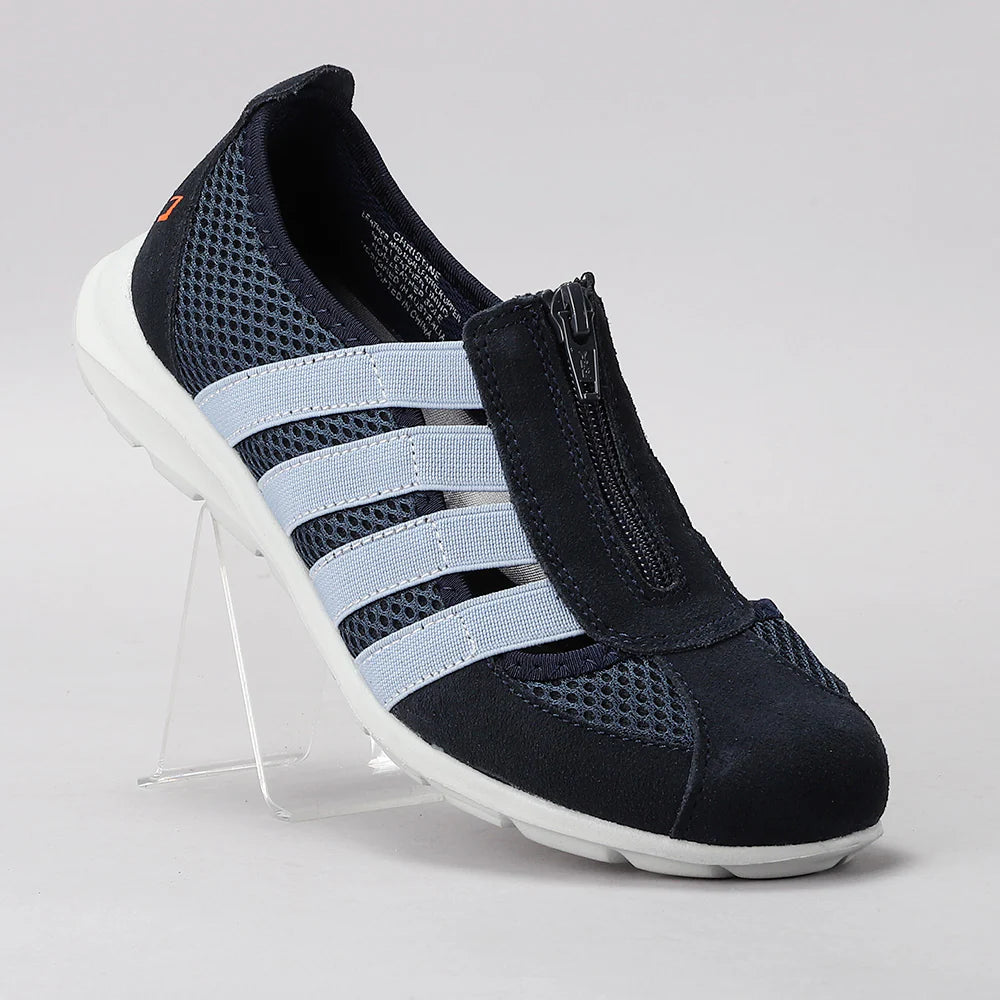 CC Resorts Christine casuals in navy and baby blue, featuring a stylish and comfortable design, perfect for everyday wear.