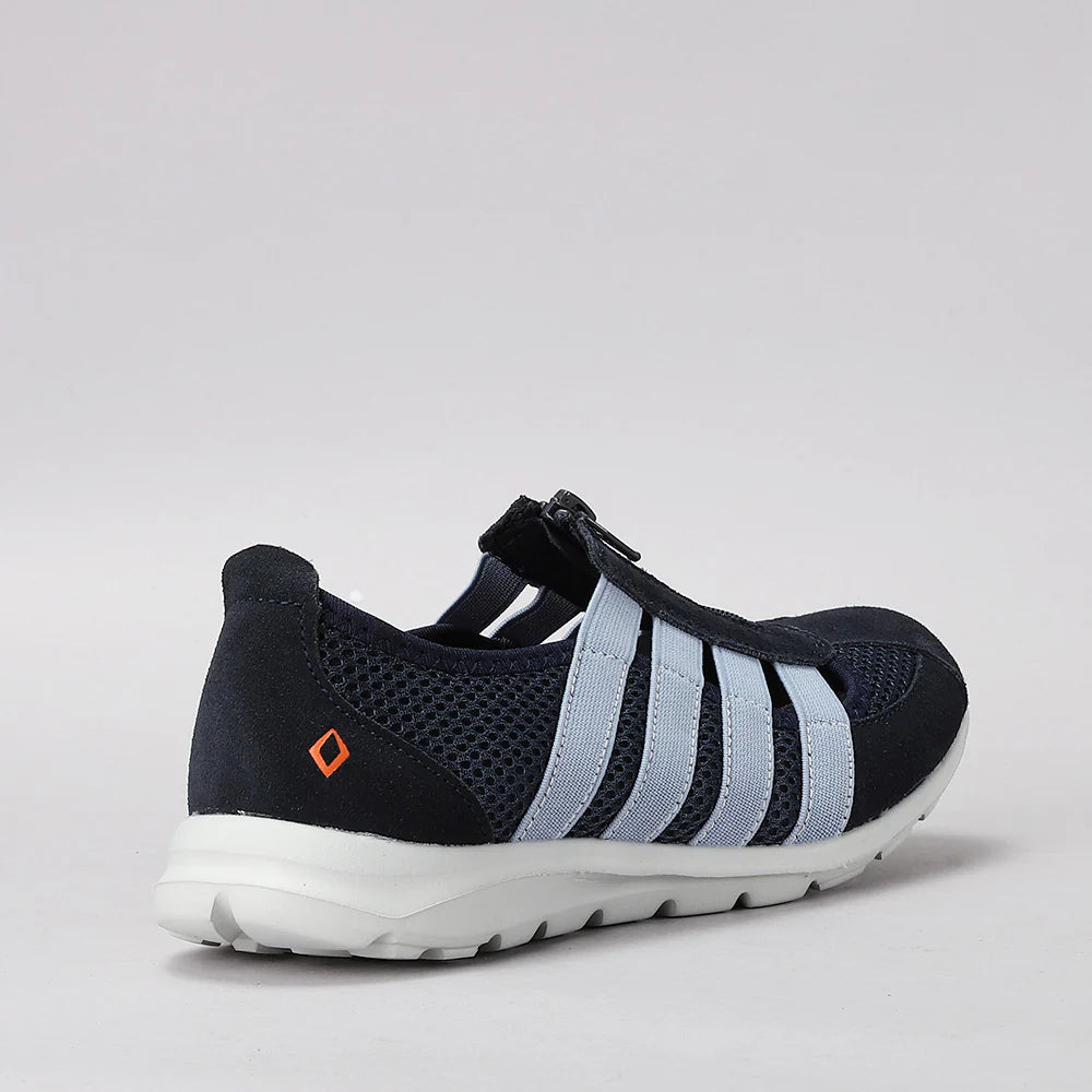 Casuals by CC Resorts in navy and baby blue with a relaxed fit, featuring soft fabric and stylish design.