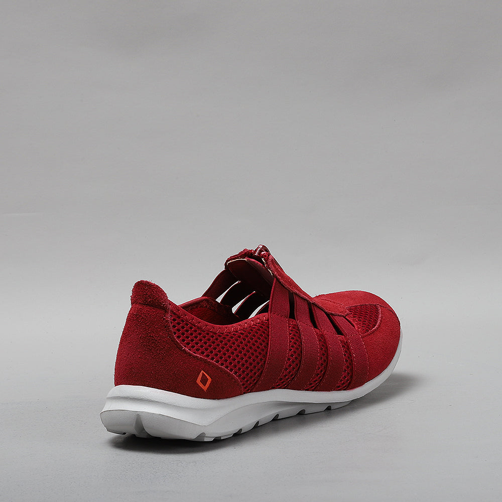 CC Resorts Christine Red casual footwear with red design, featuring stylish and comfortable shoes for everyday wear.