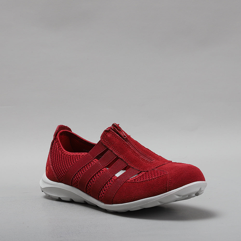CC Resorts Christine Red casuals shoe with vibrant red color and stylish design, perfect for comfortable everyday wear.