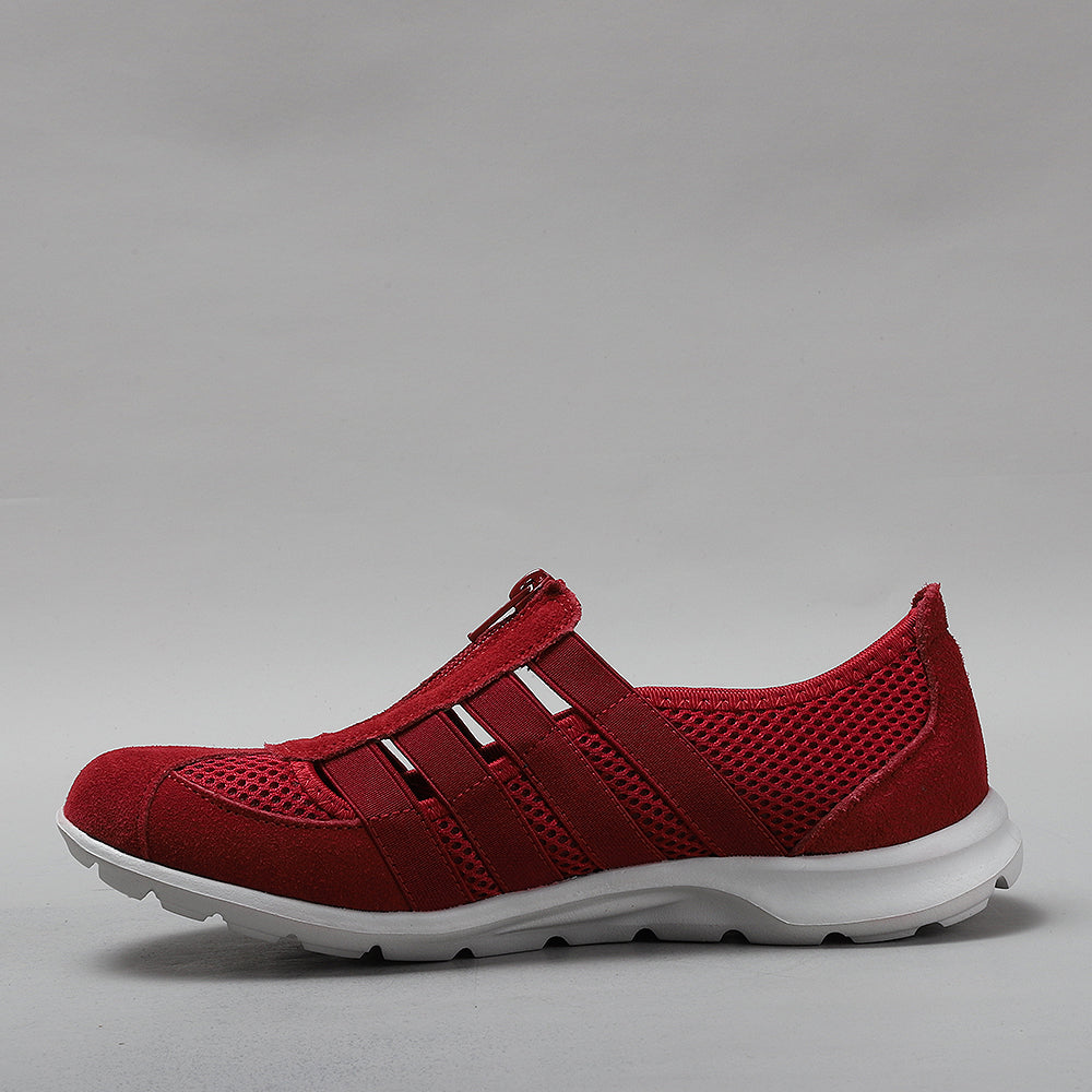 CC Resorts Christine Red casual footwear featuring a vibrant red design and stylish silhouette.
