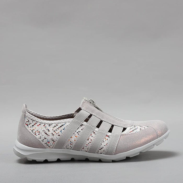 CC RESORTS Christine Stone Multi casual shoes with multi-colored stone details and comfortable design.