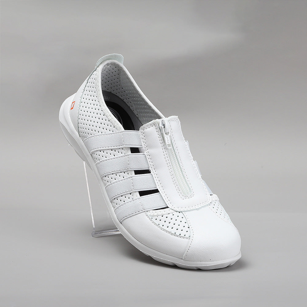 CC Resorts Christine White casual shoes featuring a clean design, white color, and comfortable fit, displayed on a neutral background.