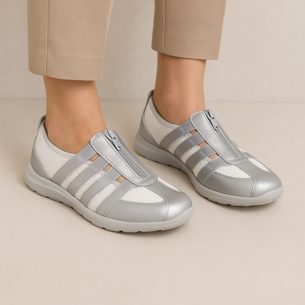 CC RESORTS CHRISTINE WHITE SILVER Women Casuals - Zeke Collection NZ