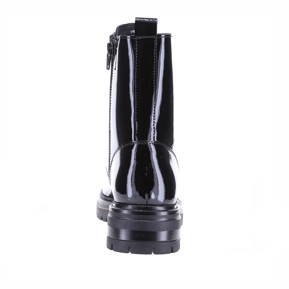 LESANSA COOLIE BLACK PATENT - Zeke Collection