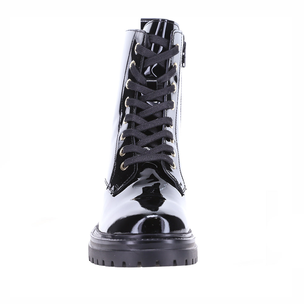 LESANSA COOLIE BLACK PATENT - Zeke Collection