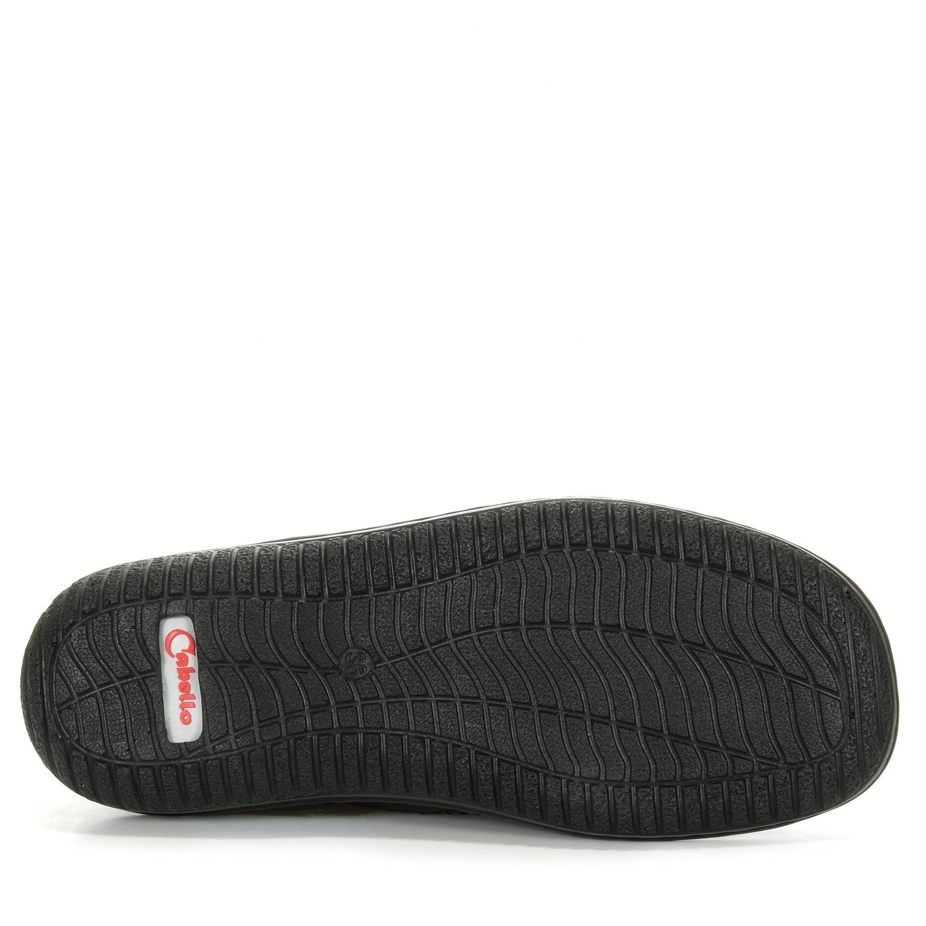 CABELLO 761-27 black casual shoes with crinkle texture, stylish and comfortable for everyday wear.
