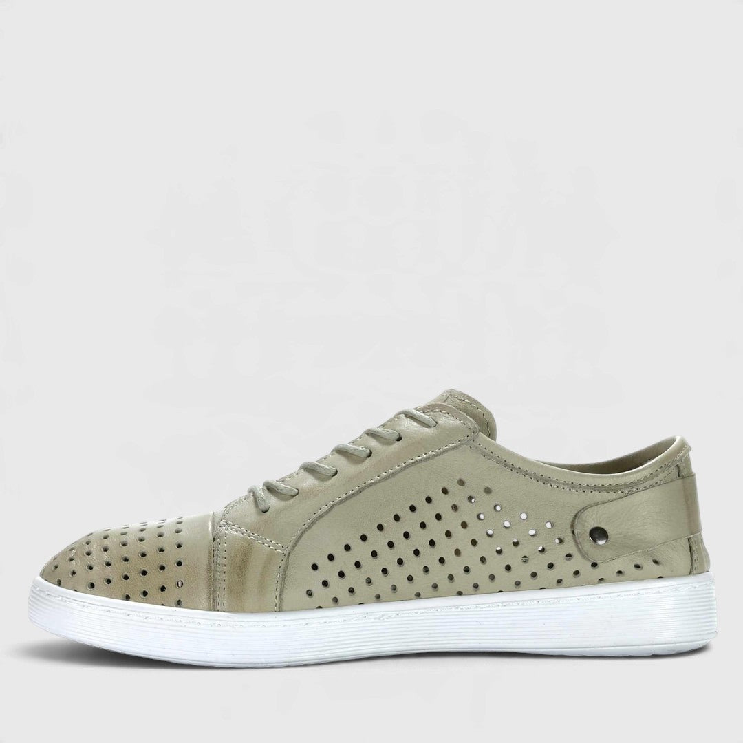 Cabello EG17 Pistachio sneakers featuring a vibrant pistachio green color and modern design, displayed on a plain background.