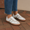 LE SANSA JASPER WHITE LT GREY Women Sneakers - Zeke Collection NZ