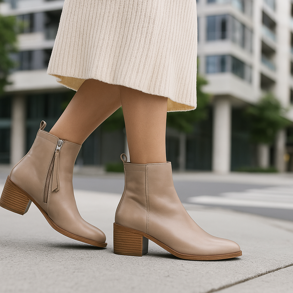 EOS CIARA TAUPE Women Boots - Zeke Collection NZ
