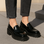 LE SANSA ZOEY BLACK PATENT Women Casuals - Zeke Collection NZ