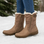 CC RESORTS GOOSE TAUPE Women Boots - Zeke Collection NZ