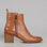 EOS Ciara Brandly boots, stylish ankle boots in a rich Brandy color, featuring smooth leather and sleek design.