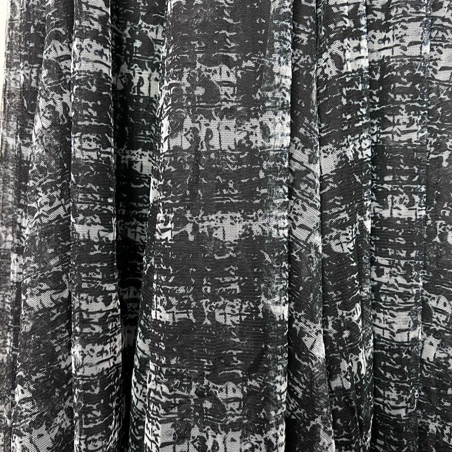 MINX SWAN LAKE TULLE COCO BLACK LONG SKIRT