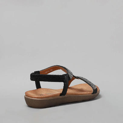 CC RESORTS USHA BLACK Women Sandals - Zeke Collection NZ