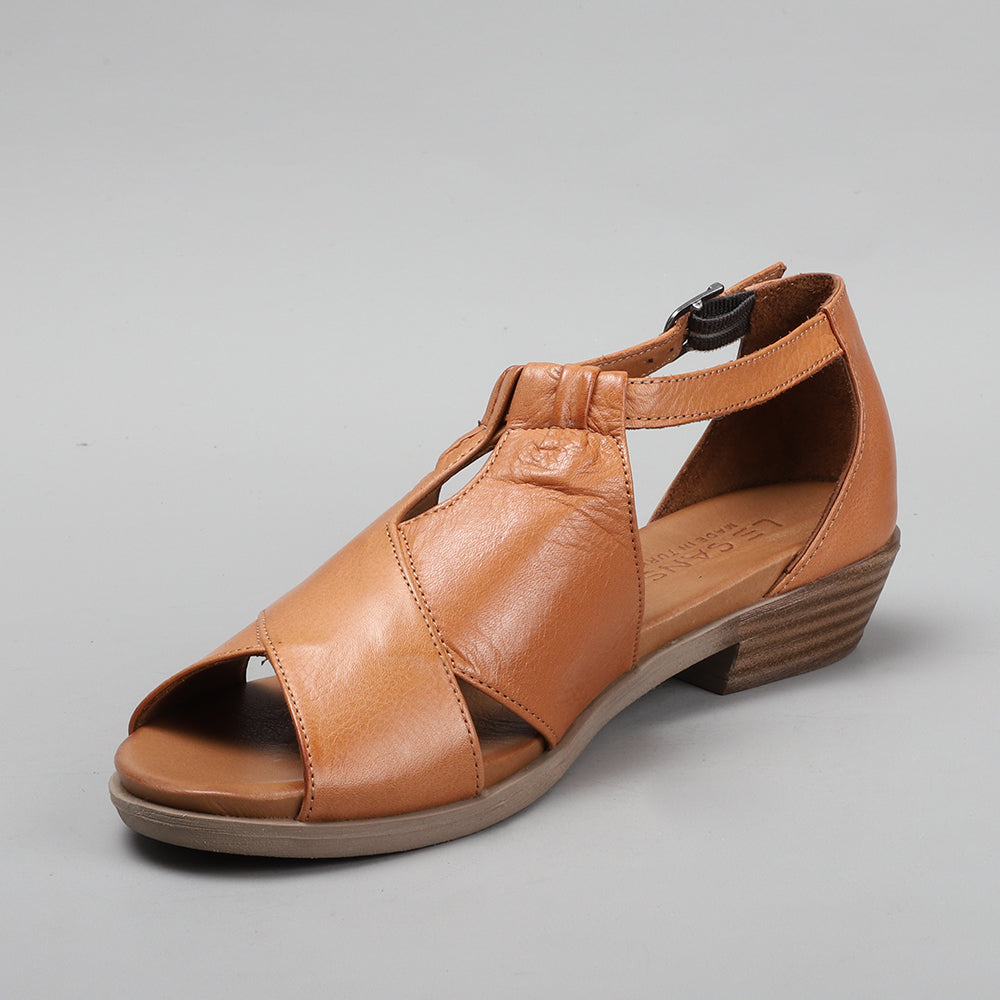 LESANSA DIGBY TAN Women Sandals - Zeke Collection NZ