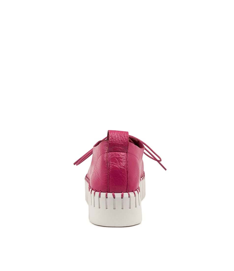 Django & Juliette Batu Fuchsia sneakers featuring vibrant fuchsia color and stylish design, perfect for casual wear.