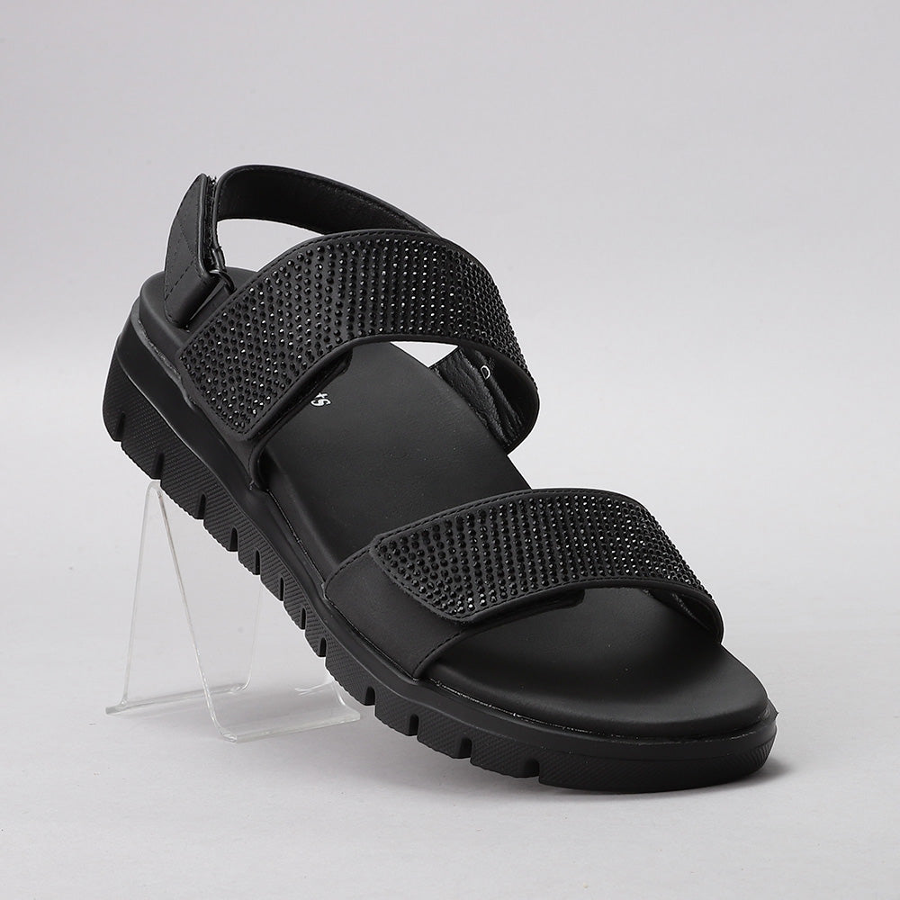 CC RESORTS DOMINIC BLACK Women Sandals - Zeke Collection NZ