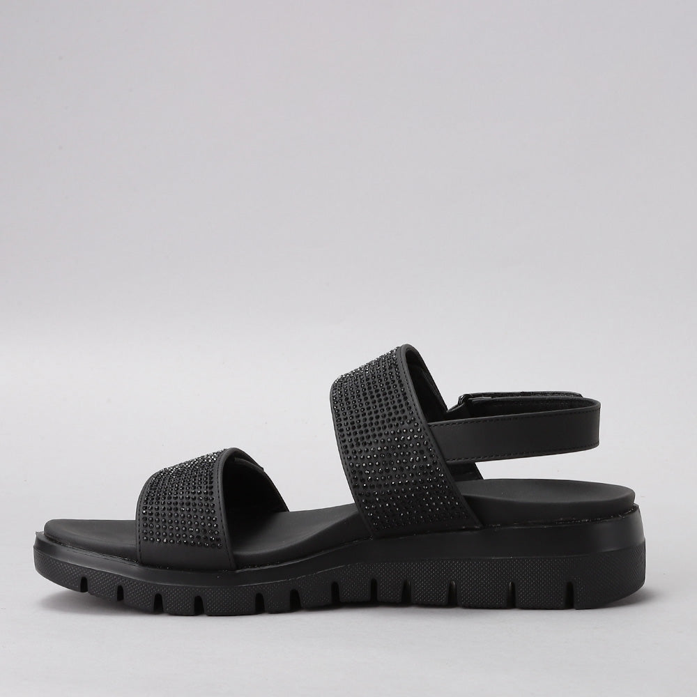 CC RESORTS DOMINIC BLACK Women Sandals - Zeke Collection NZ