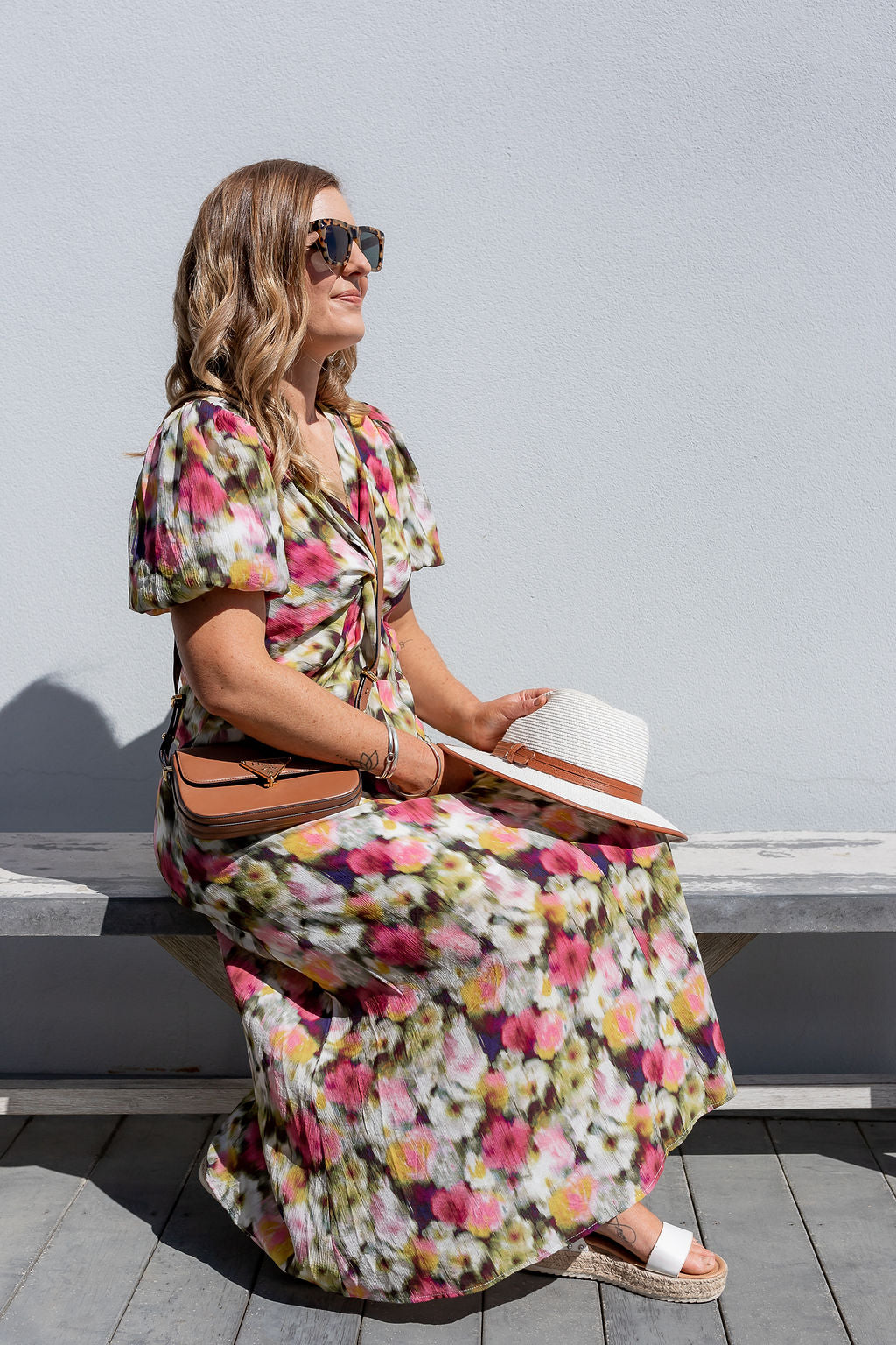DRAMA THE LABEL HALO DRESS PINK MONET Women Dresses &amp; Jumpsuits - Zeke Collection NZ