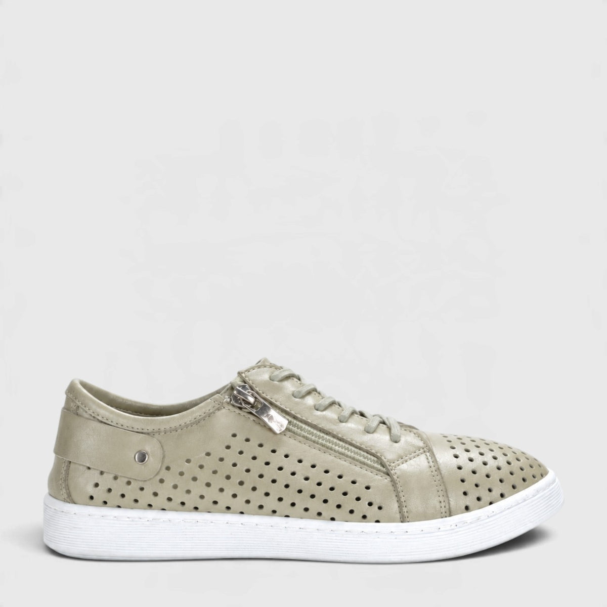 Cabello EG17 Pistachio sneakers showcasing lime green and white design with comfortable laces and sporty style.