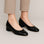LE SANSA ELISKA BLACK PATENT Women Heels - Zeke Collection NZ