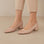 LE SANSA ELISKA NUDE PATENT Women Heels - Zeke Collection NZ