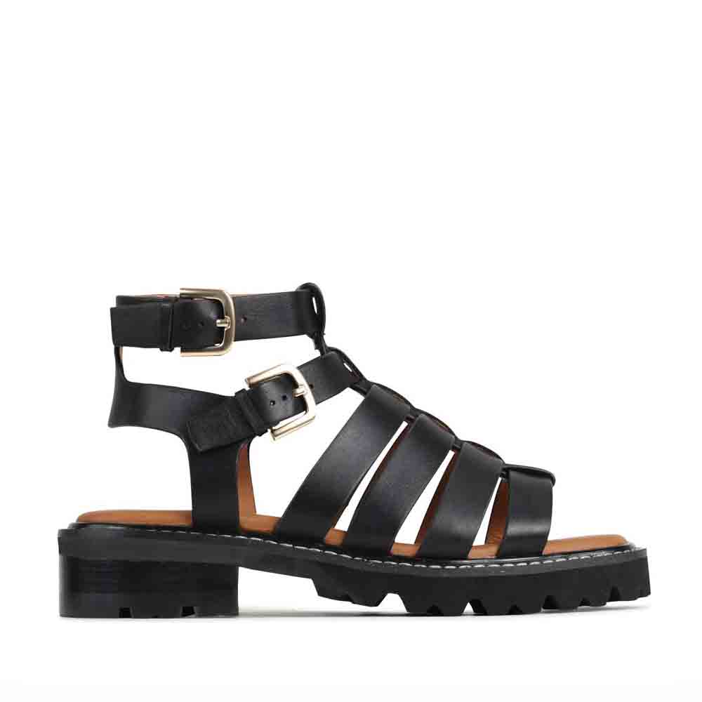 EOS GIZELLE BLACK Women Sandals - Zeke Collection NZ