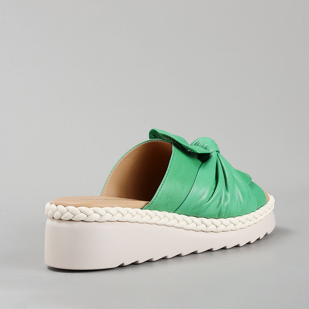 LE SANSA EUDORE FERN GREEN Women Slip-ons - Zeke Collection NZ