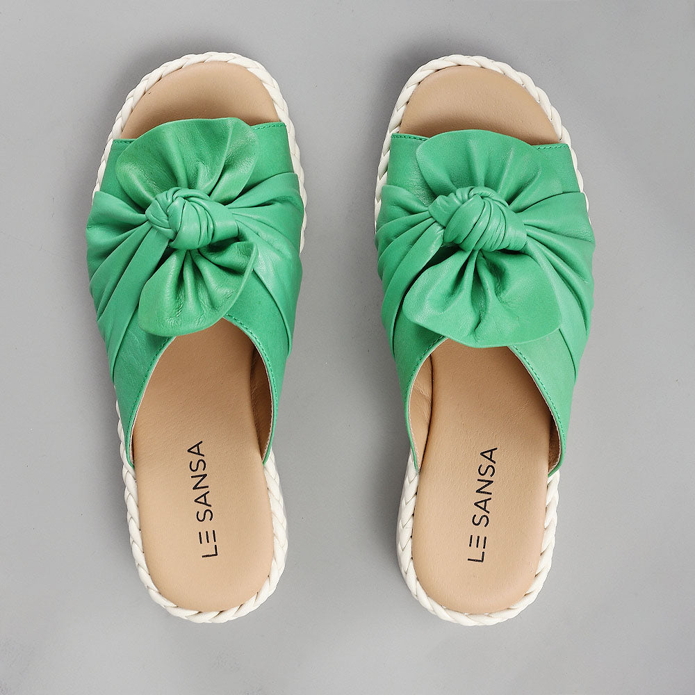 LE SANSA EUDORE FERN GREEN Women Slip-ons - Zeke Collection NZ