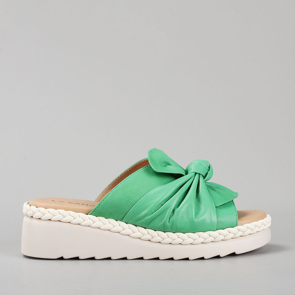 LE SANSA EUDORE FERN GREEN Women Slip-ons - Zeke Collection NZ