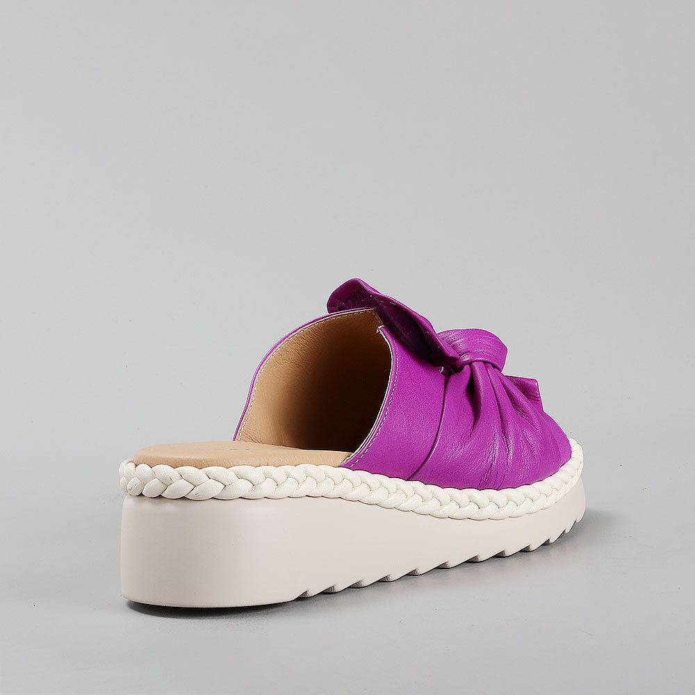 LE SANSA EUDORE PURPLE Women Slip-ons - Zeke Collection NZ