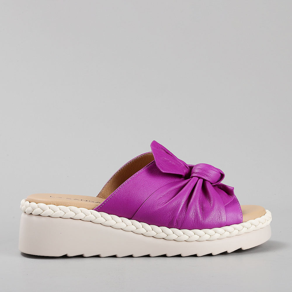 LE SANSA EUDORE PURPLE Women Slip-ons - Zeke Collection NZ