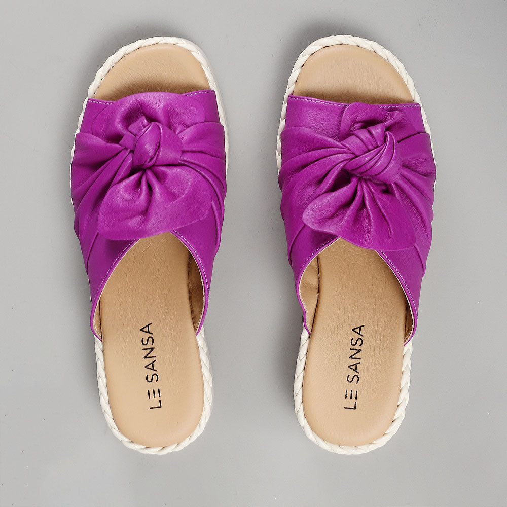 LE SANSA EUDORE PURPLE Women Slip-ons - Zeke Collection NZ