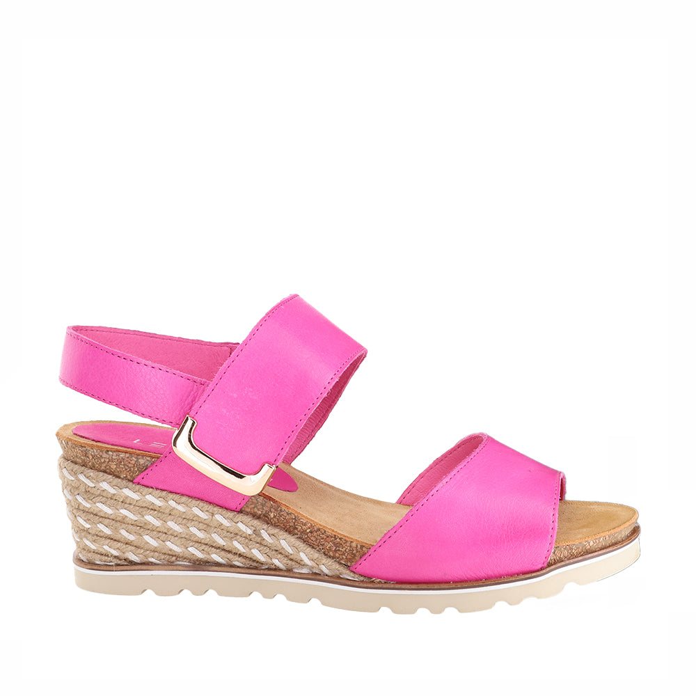 LESANSA EVITA HOT PINK Women Sandals - Zeke Collection NZ