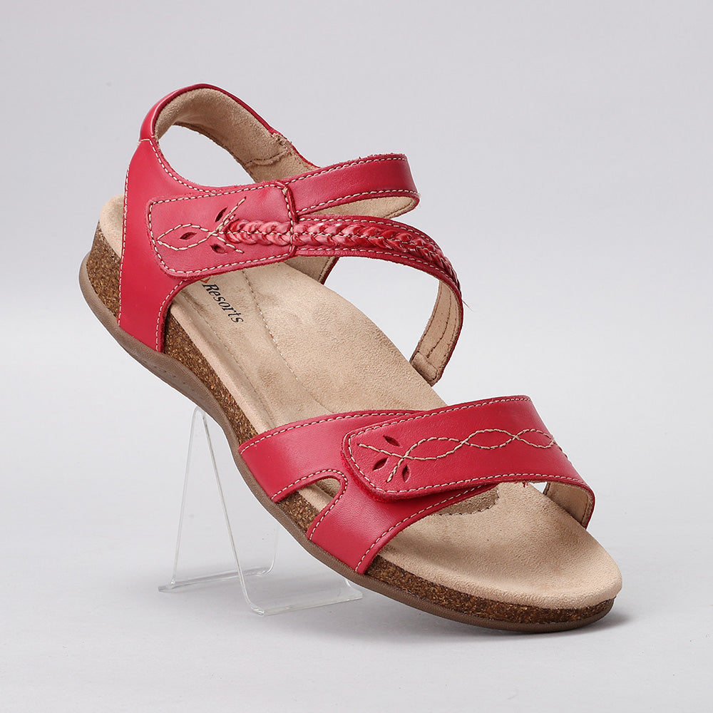 CC RESORTS FERRO RED Women Sandals - Zeke Collection NZ