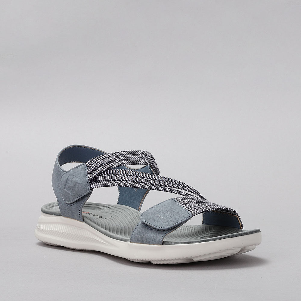 CC Resorts Florrie denim multi sandals featuring stylish denim straps and casual design, perfect for summer wear.
