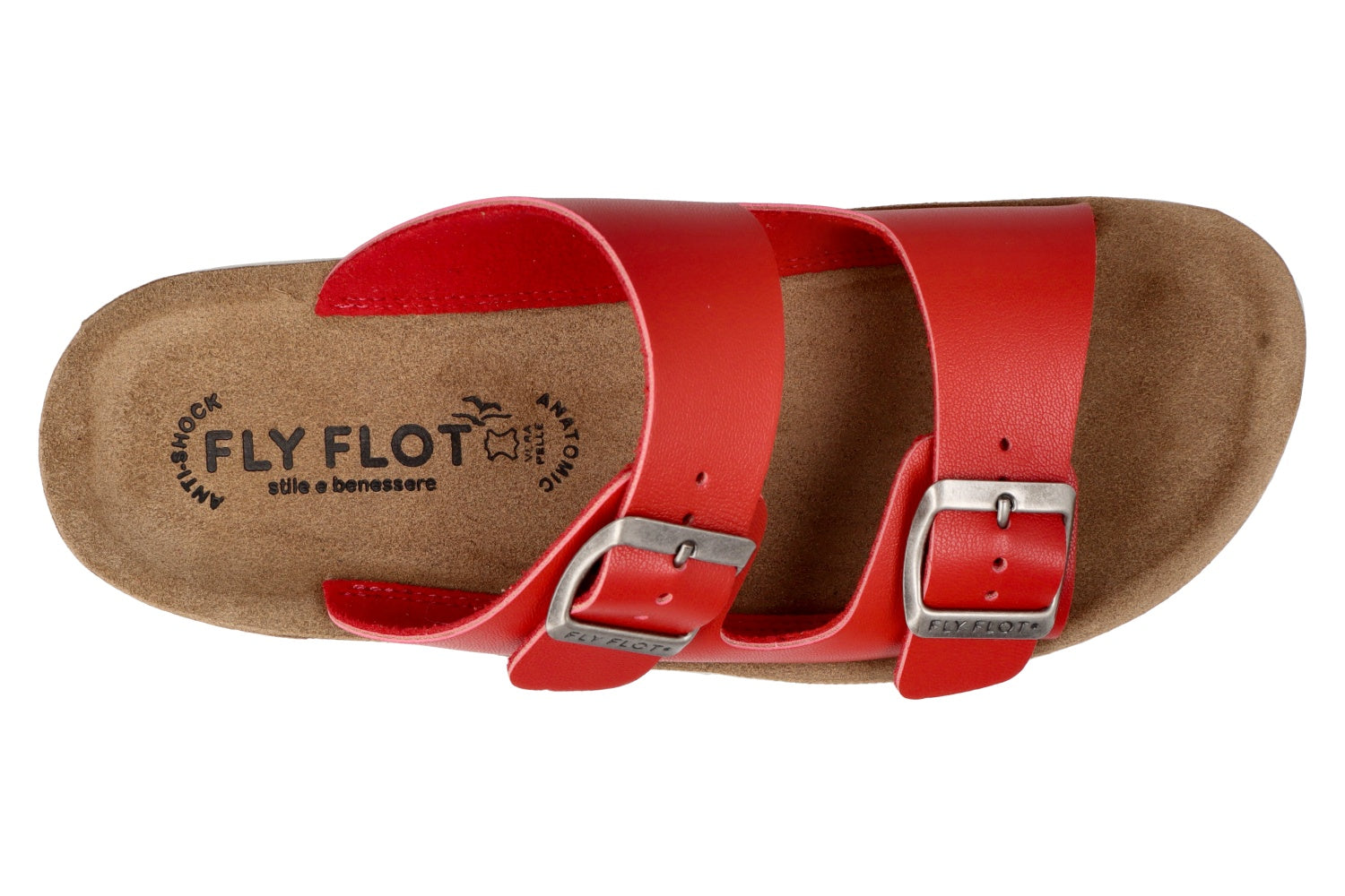 FLY FLOT 77G64 2C ROSSO Women slippers - Zeke Collection NZ