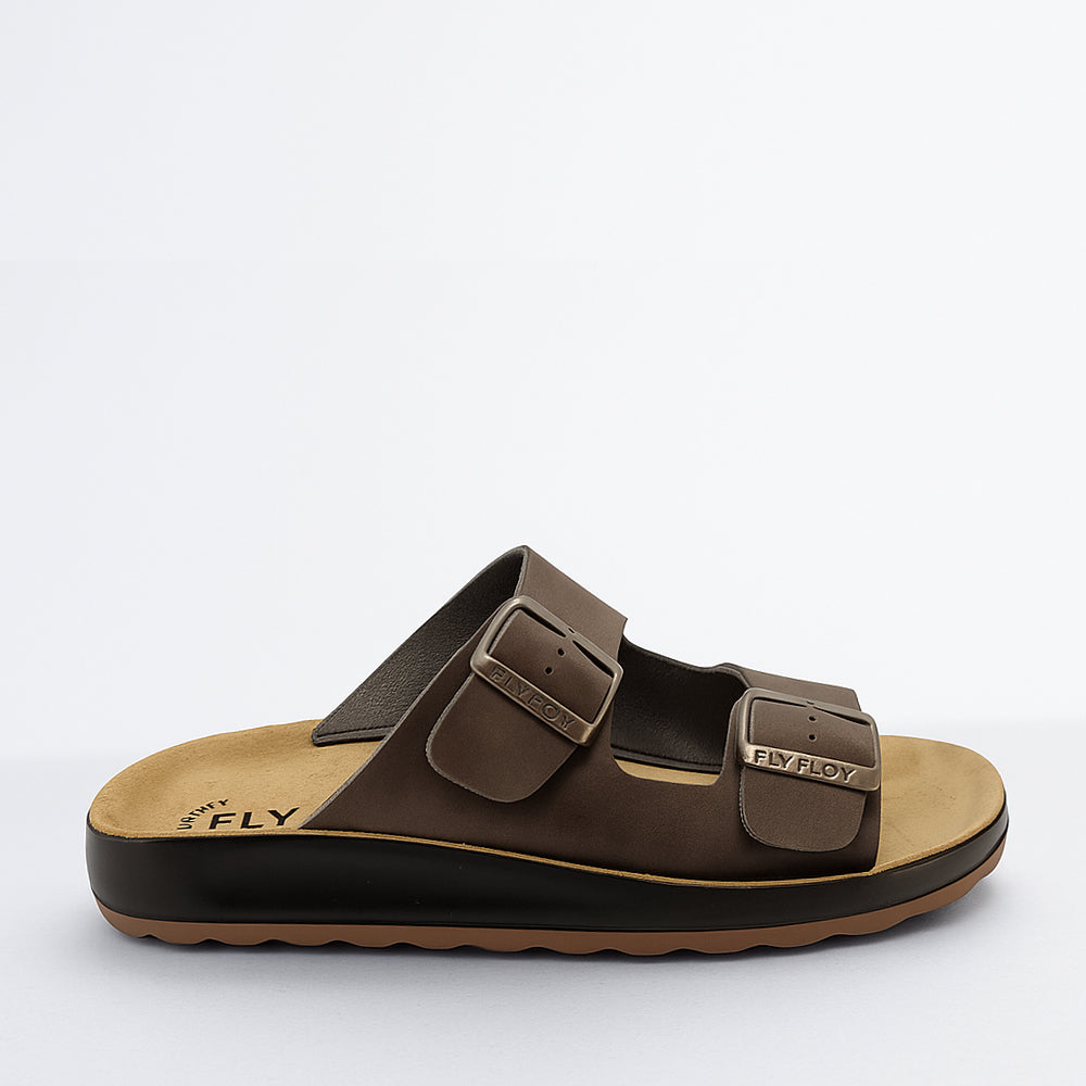 Fly Flot FLY FLOT 78171 4C Moro slippers with soft, comfortable design and stylish brown color, perfect for casual wear.
