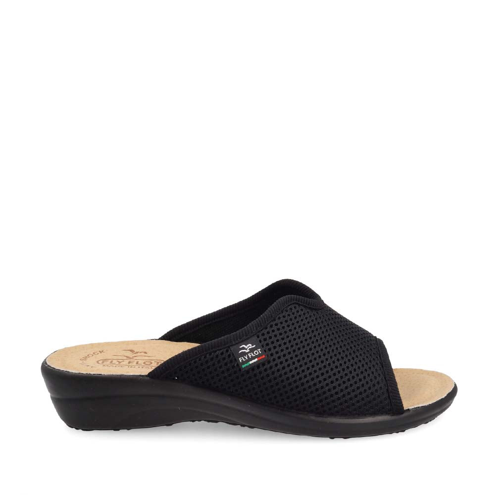 FLY FLOT T4429 NERO Women slippers - Zeke Collection NZ