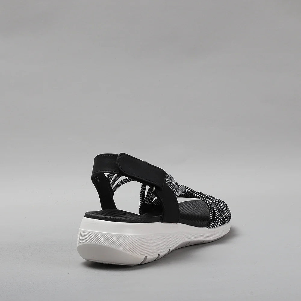 CC RESORTS FLYTA BLACK Women Sandals - Zeke Collection NZ