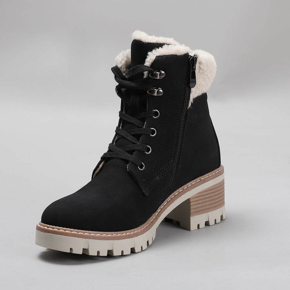 Black CC Resorts Goat boots featuring southwestern-inspired design and sturdy construction, perfect for stylish casual wear.