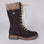 Black CC Resorts Goldie boots with side zipper detail, stylish ankle-high design, perfect for casual or trendy outfits.