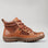 CC Resorts Gowan brown boots, stylish ankle boots with a sleek design, shown from the side view.